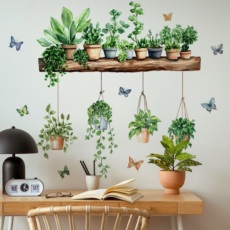 3D Potted Green Plant Shelf Wa - 3D Printing Vase のレビューと価格