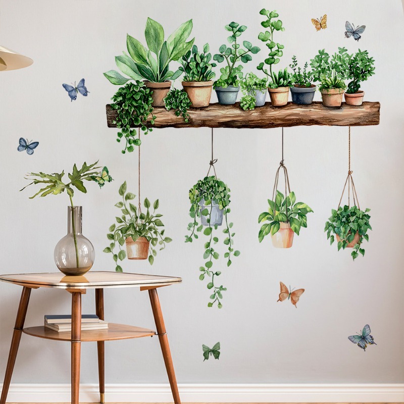 3D Potted Green Plant Shelf Wa - 3D Printing Vase のレビューと価格