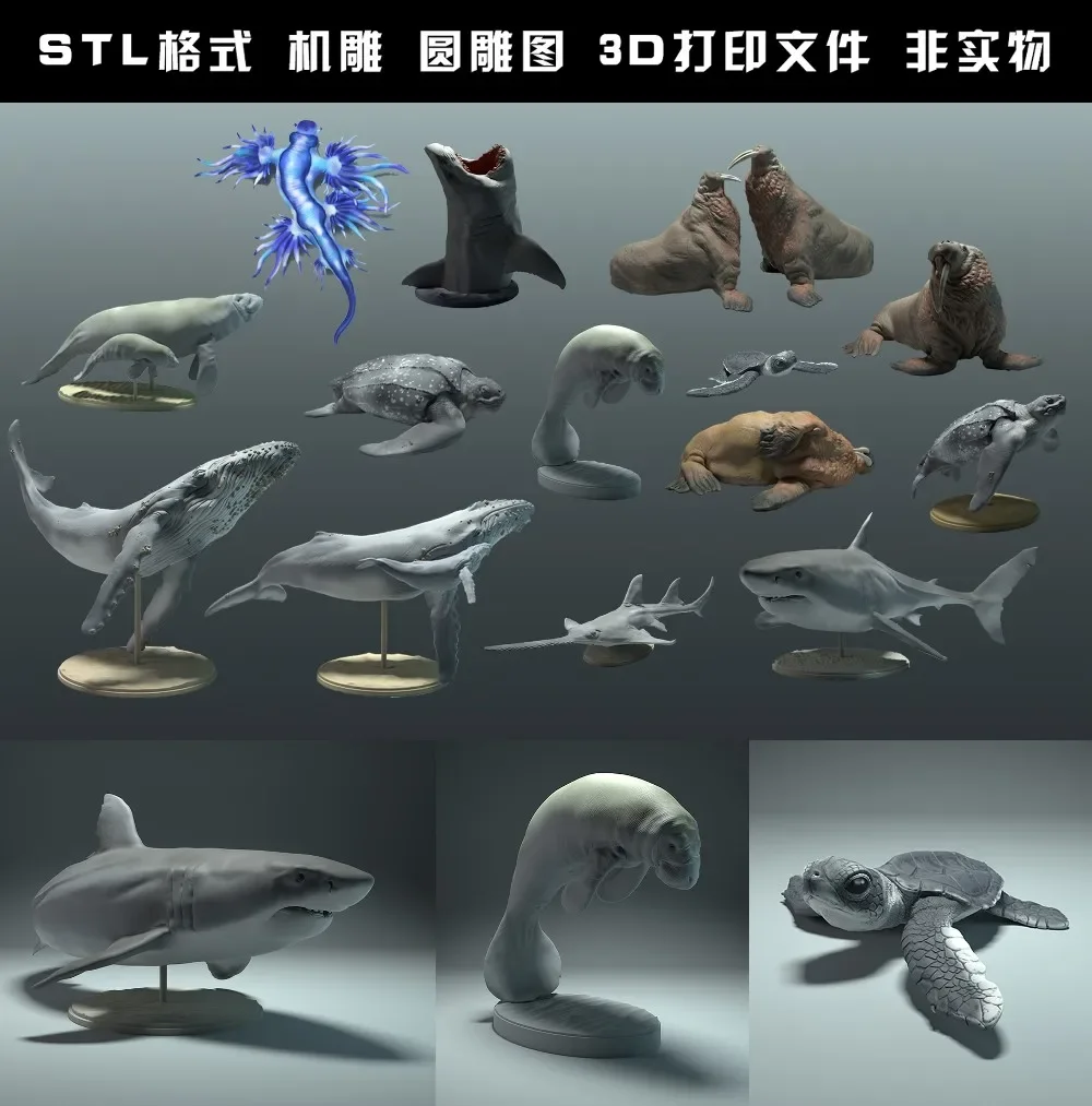 animals, polar bear, takin, wo - 3D Printing Files のレビューと価格