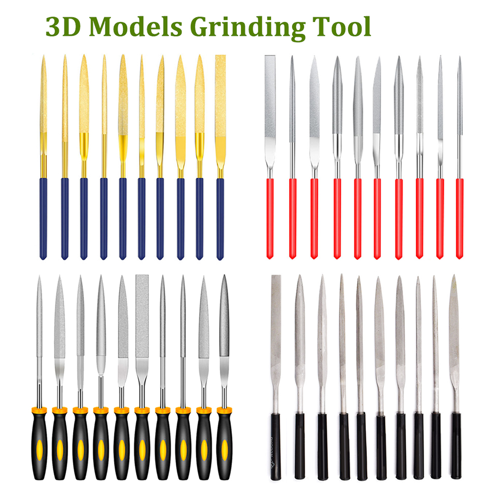 Engraving Grinding File Needle - 3D Printing Files のレビューと価格