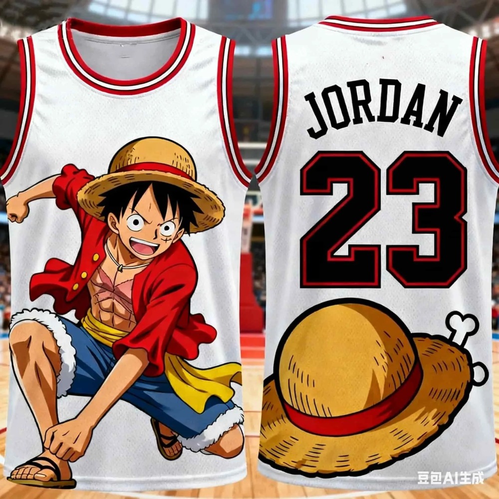 2026 New One Piece men's fashi - 3D Printing Luffy のレビューと価格
