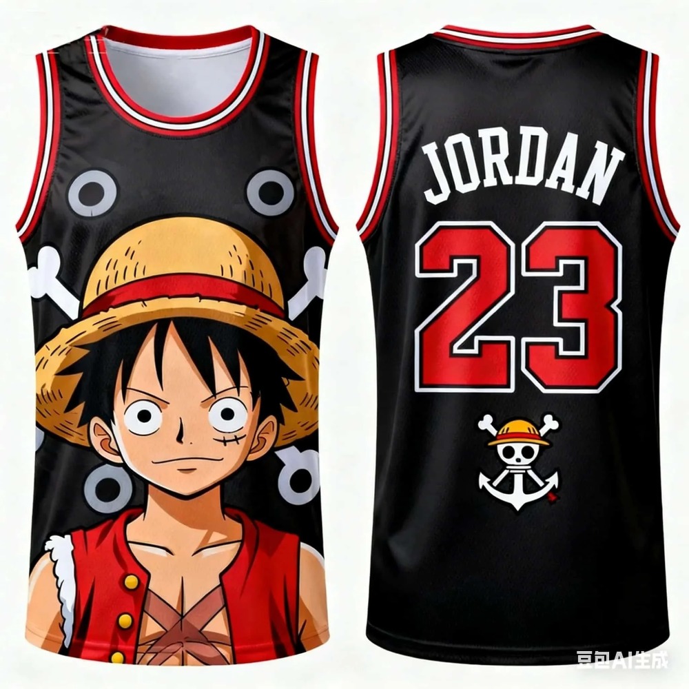 2026 New One Piece men's fashi - 3D Printing Luffy のレビューと価格