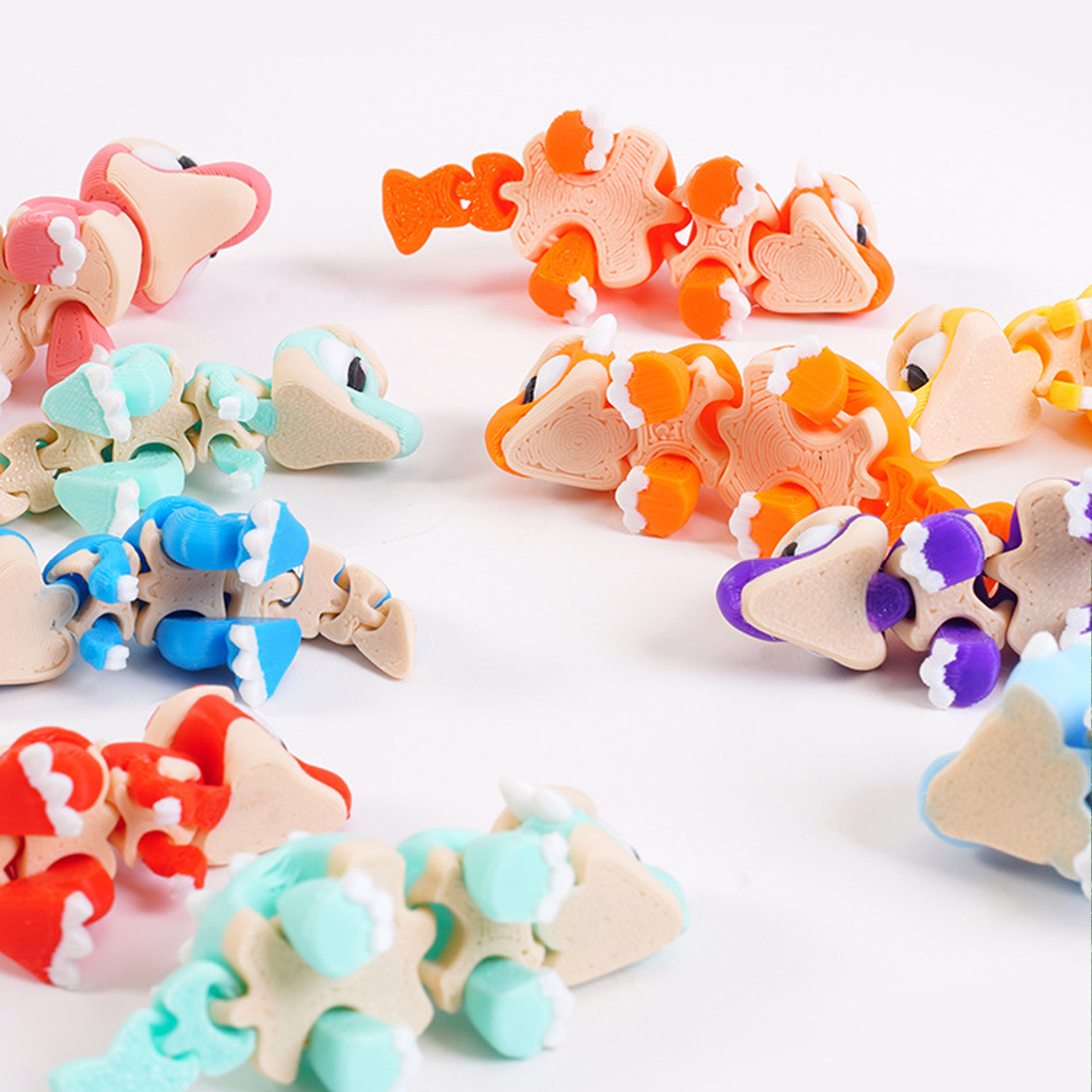 Set 3D Printed Mini Dinosaur T - 3D Printing Objects のレビューと価格