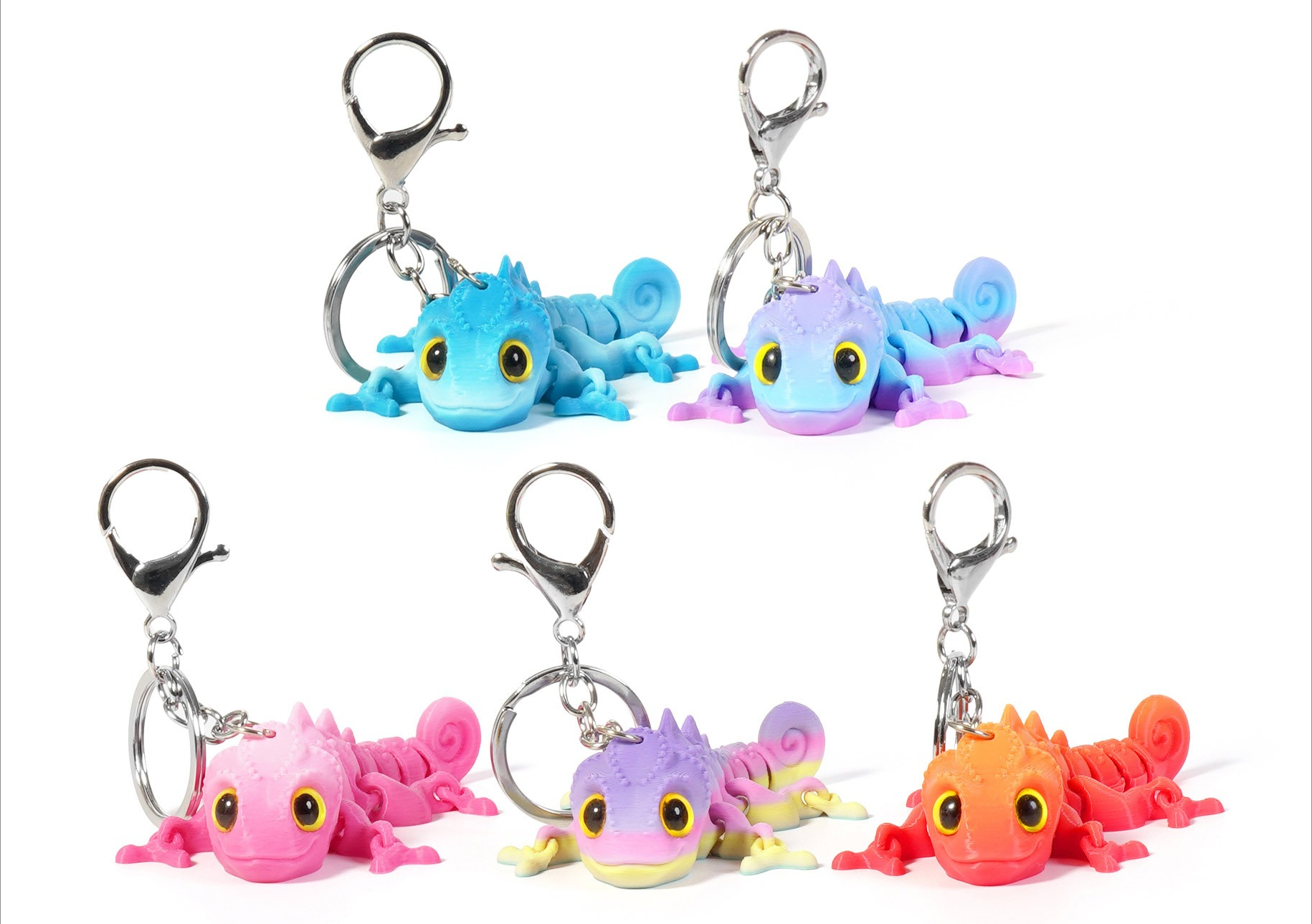 Cartoon 3D Print Chameleon Dol - 3D Print Isopropyl Alcohol のレビューと価格