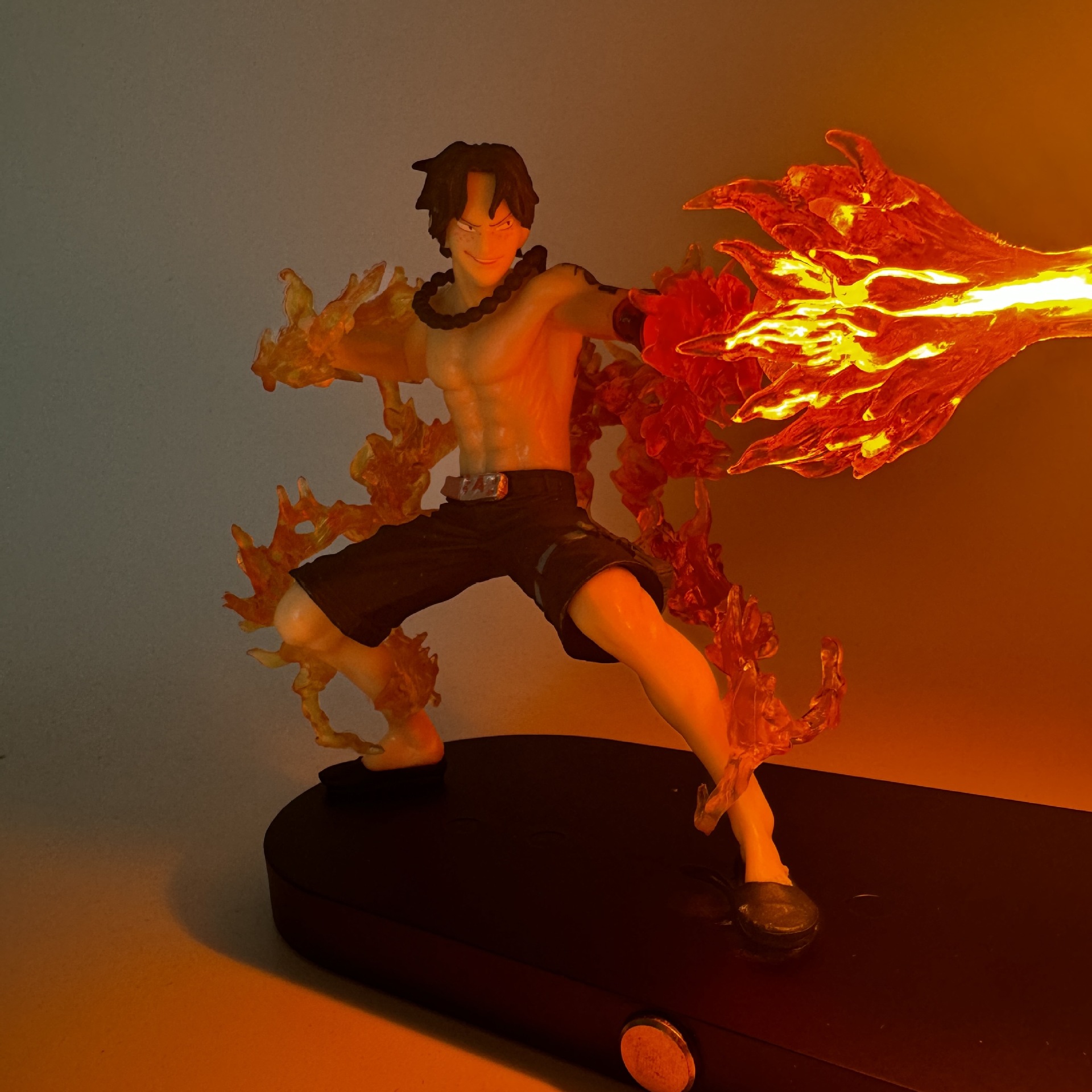Fire Fist Ace Anime Night Ligh - 3D Printing Luffy のレビューと価格