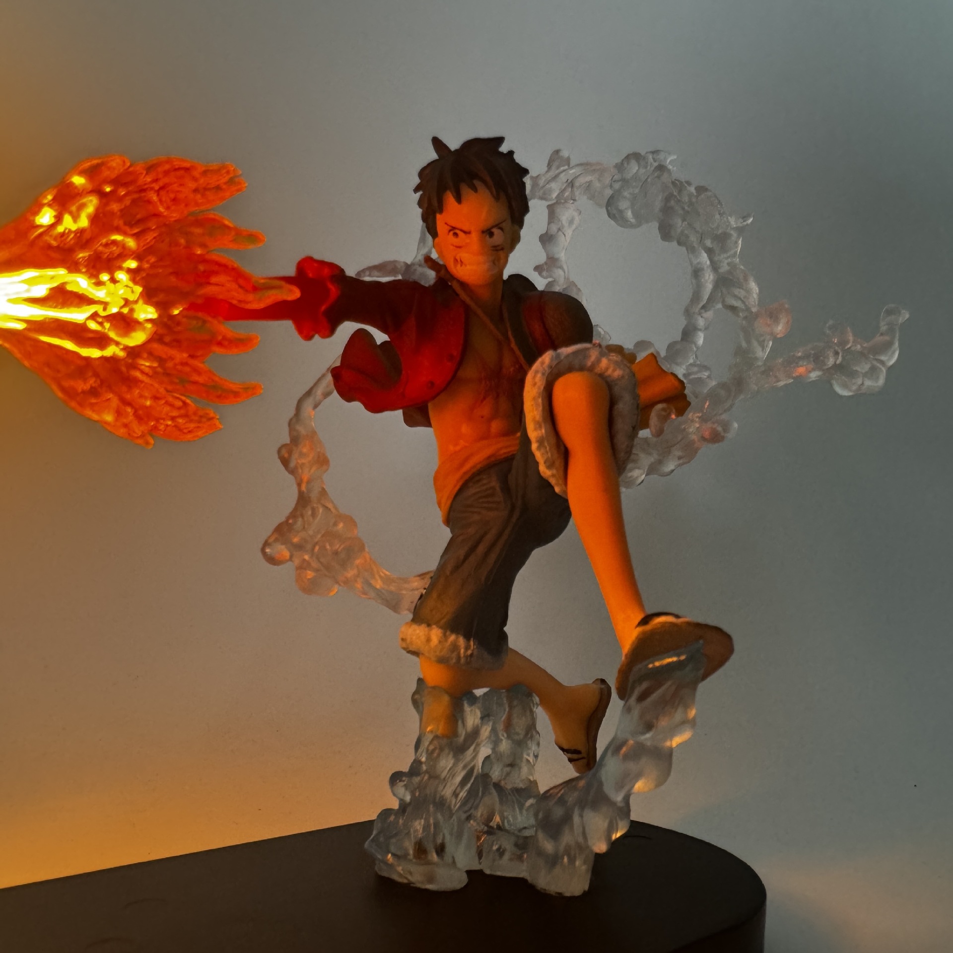Fire Fist Ace Anime Night Ligh - 3D Printing Luffy のレビューと価格