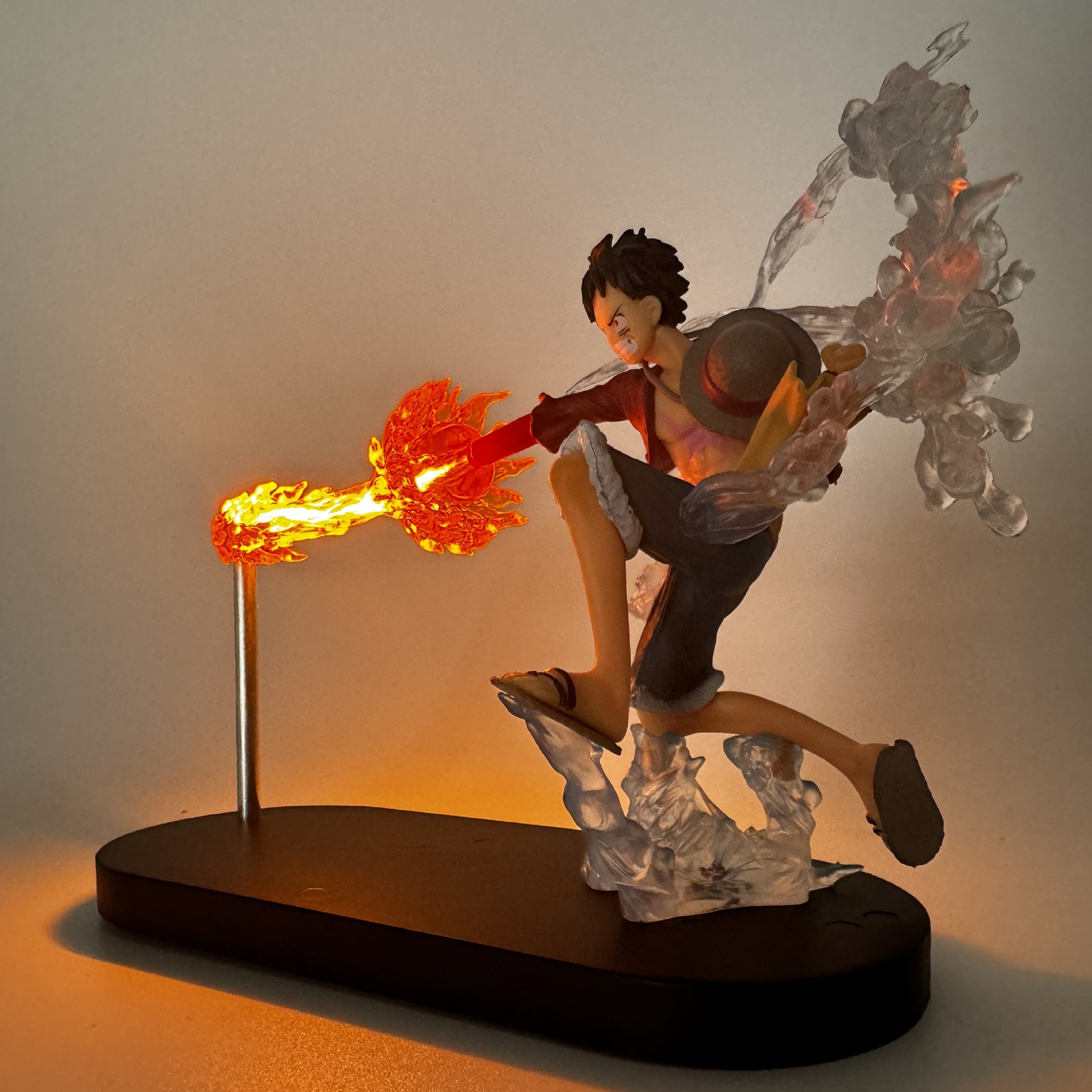Fire Fist Ace Anime Night Ligh - 3D Printing Luffy のレビューと価格