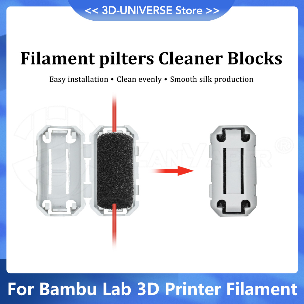 Filament Cleaner Filament Filt - 3D Printing Creality のレビューと価格