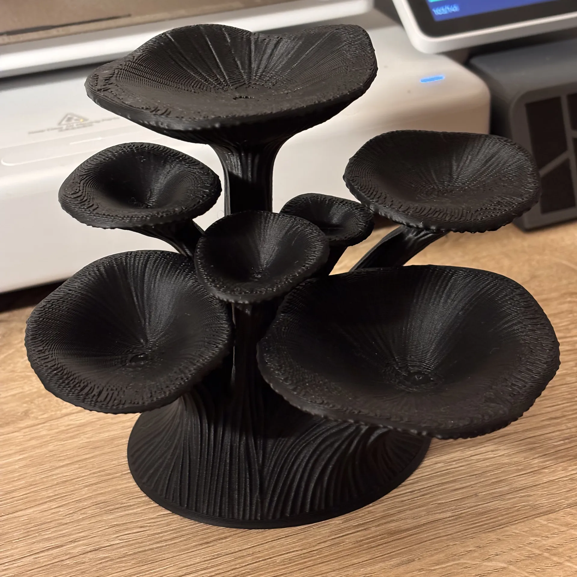 3D Printed Mushroom Shape Shel - 3D Printing Ring Holder のレビューと価格