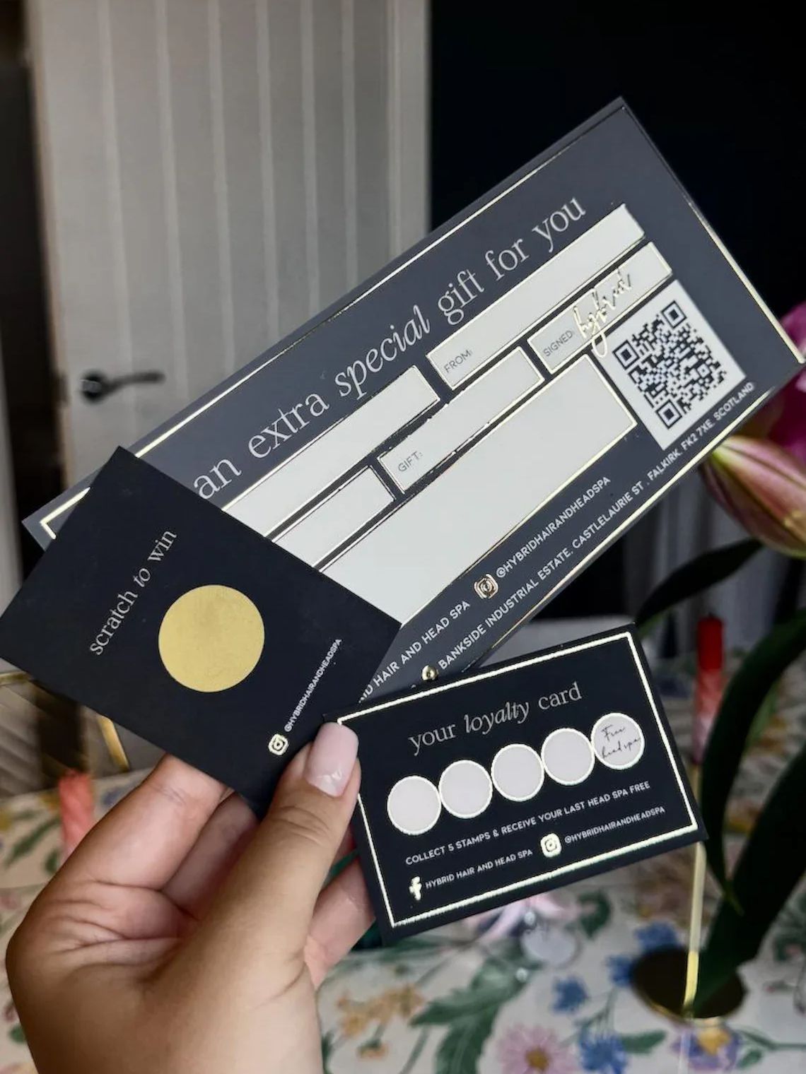 Custom Design 3D luxury Foiled - 3D Printing Qr Codes のレビューと価格