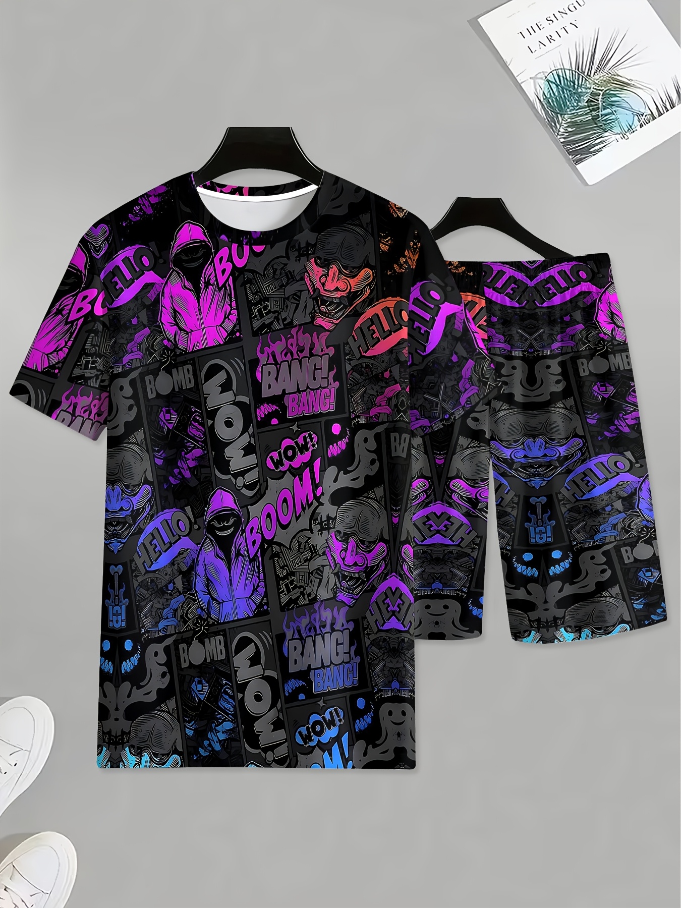 2026 Summer New Men's Short-Sl - 3D Printing Designing のレビューと価格