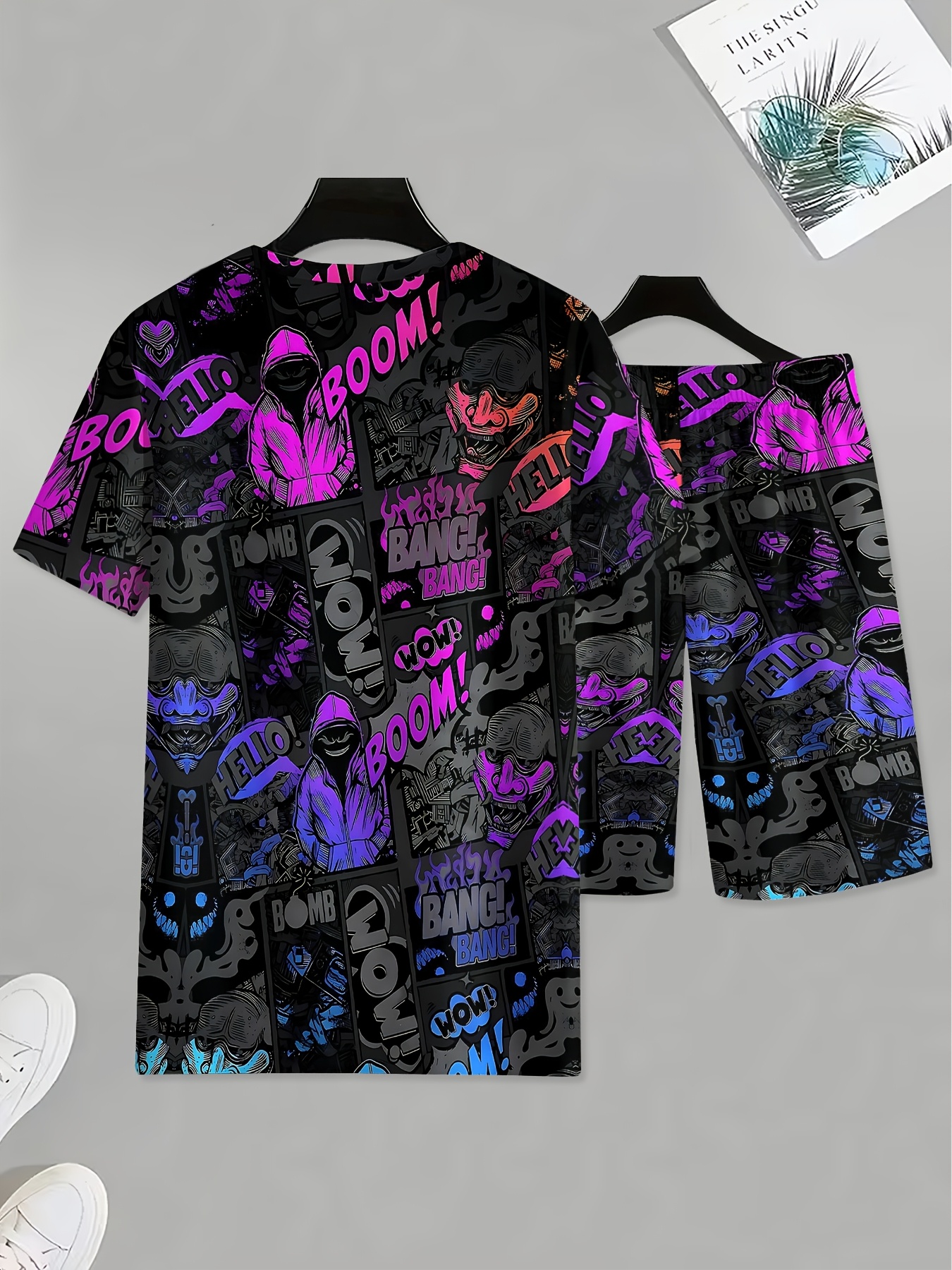 2026 Summer New Men's Short-Sl - 3D Printing Designing のレビューと価格