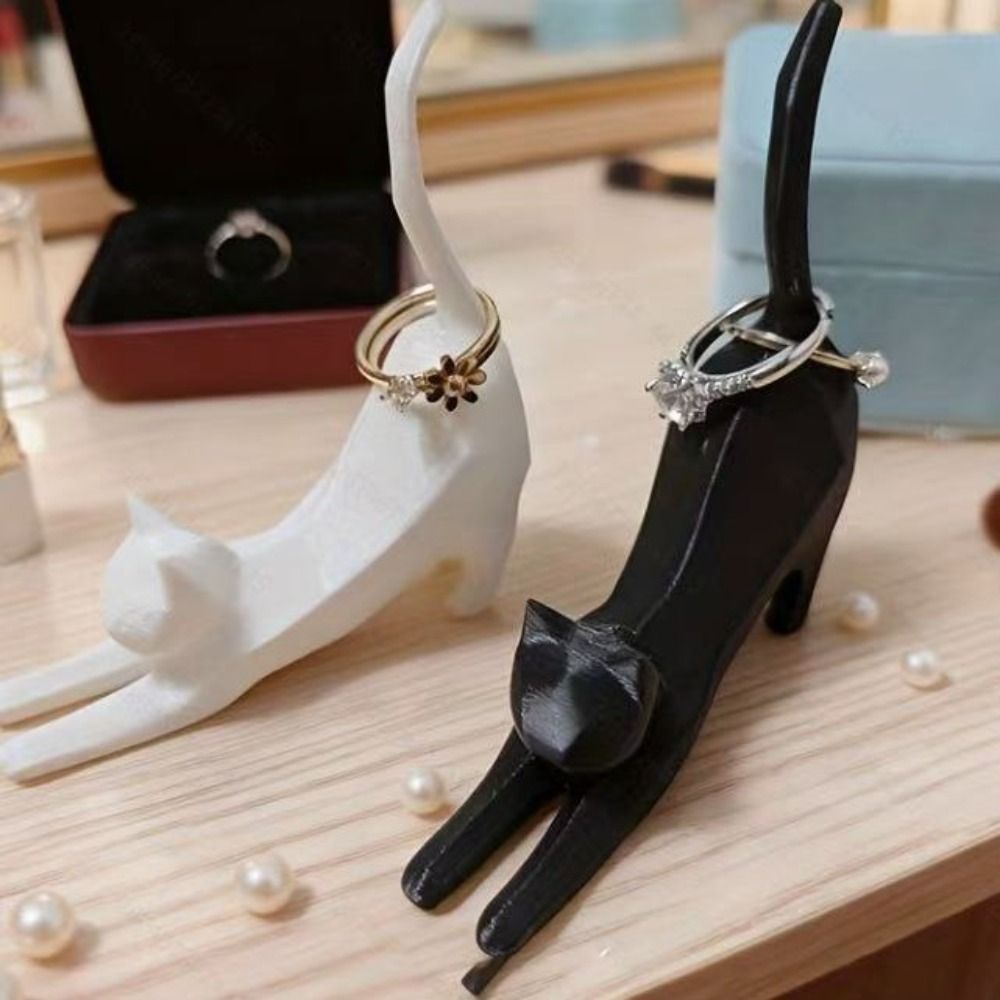 Mini Kitten Ring Storage Rack  - 3D Print Isopropyl Alcohol のレビューと価格