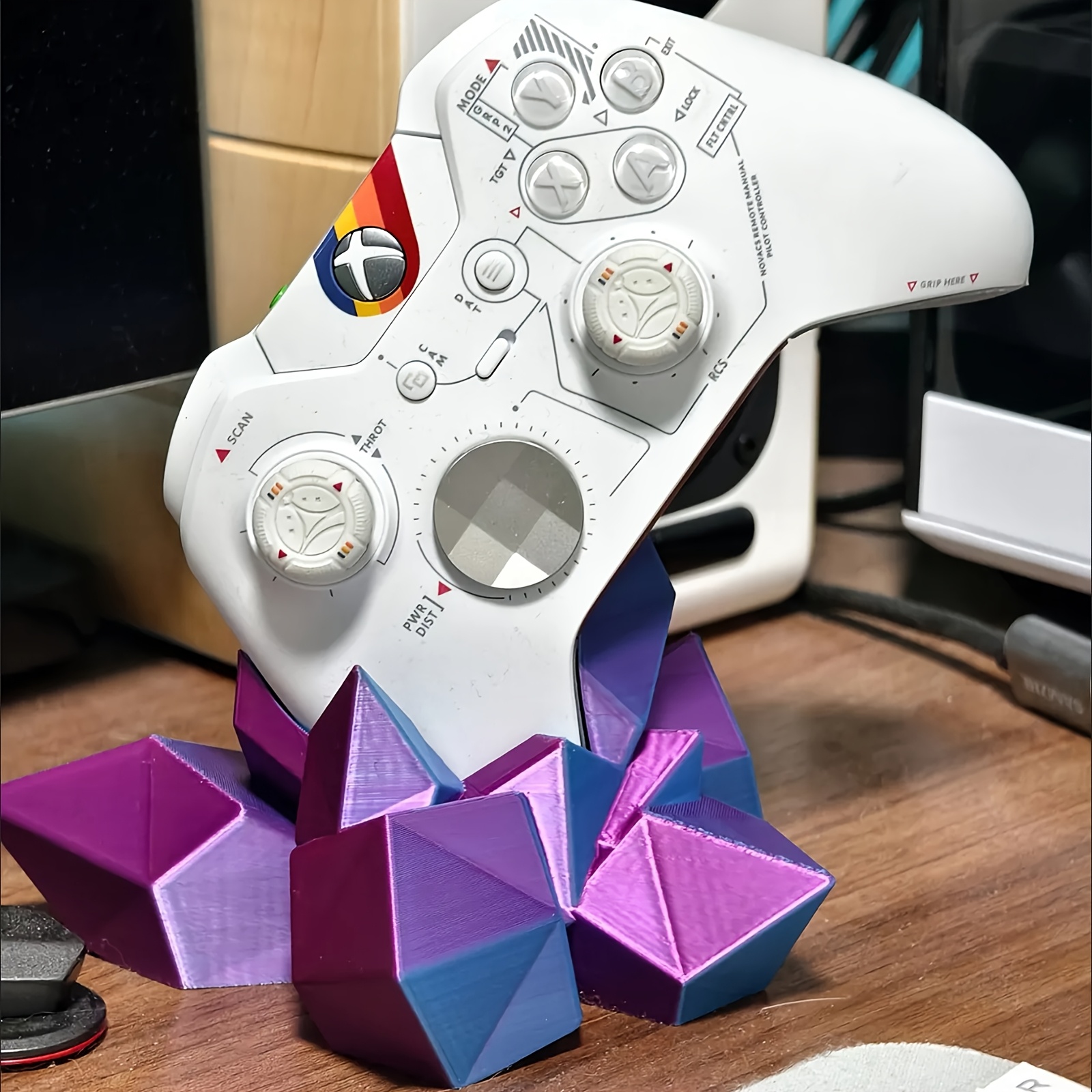 3D Printed Crystal Game Contro - 3D Printing Xbox Controller Holder のレビューと価格
