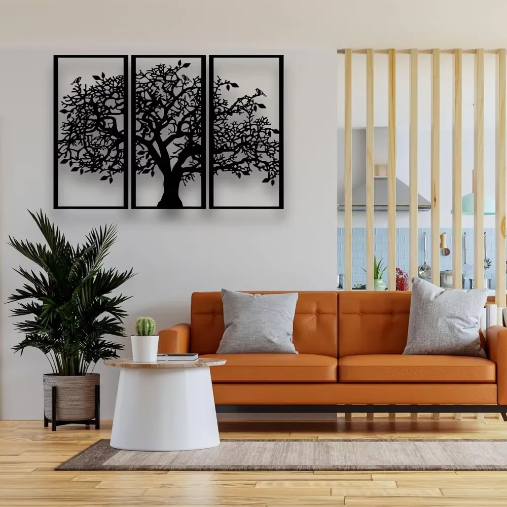 3Pcs Family Tree Metal Wall De - 3D Printing Objects のレビューと価格