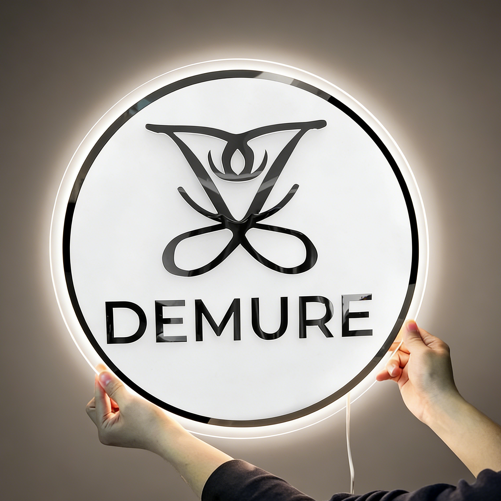 Custom Round Backlit Business  - 3D Printing Objects のレビューと価格