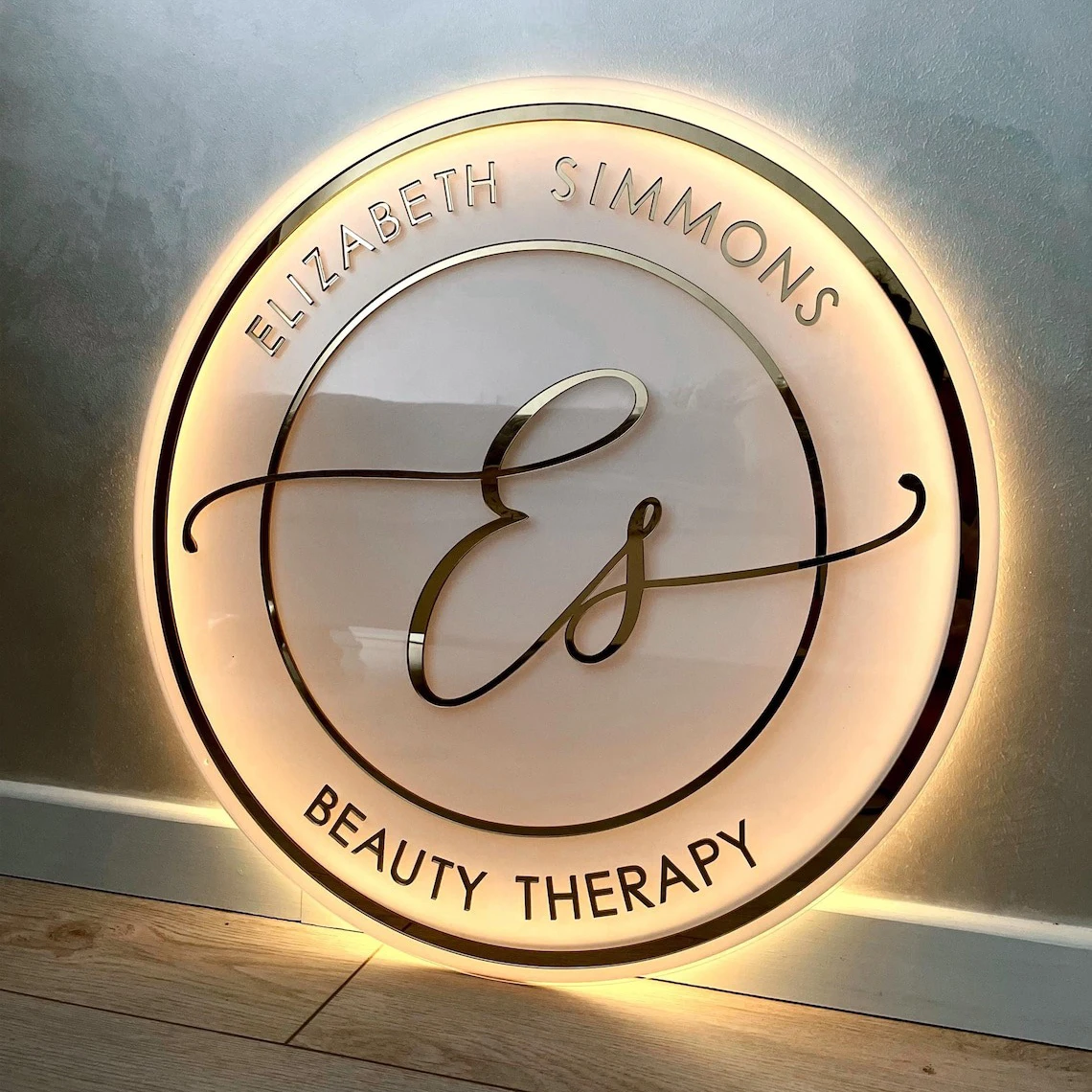 Custom Round Backlit Business  - 3D Printing Objects のレビューと価格