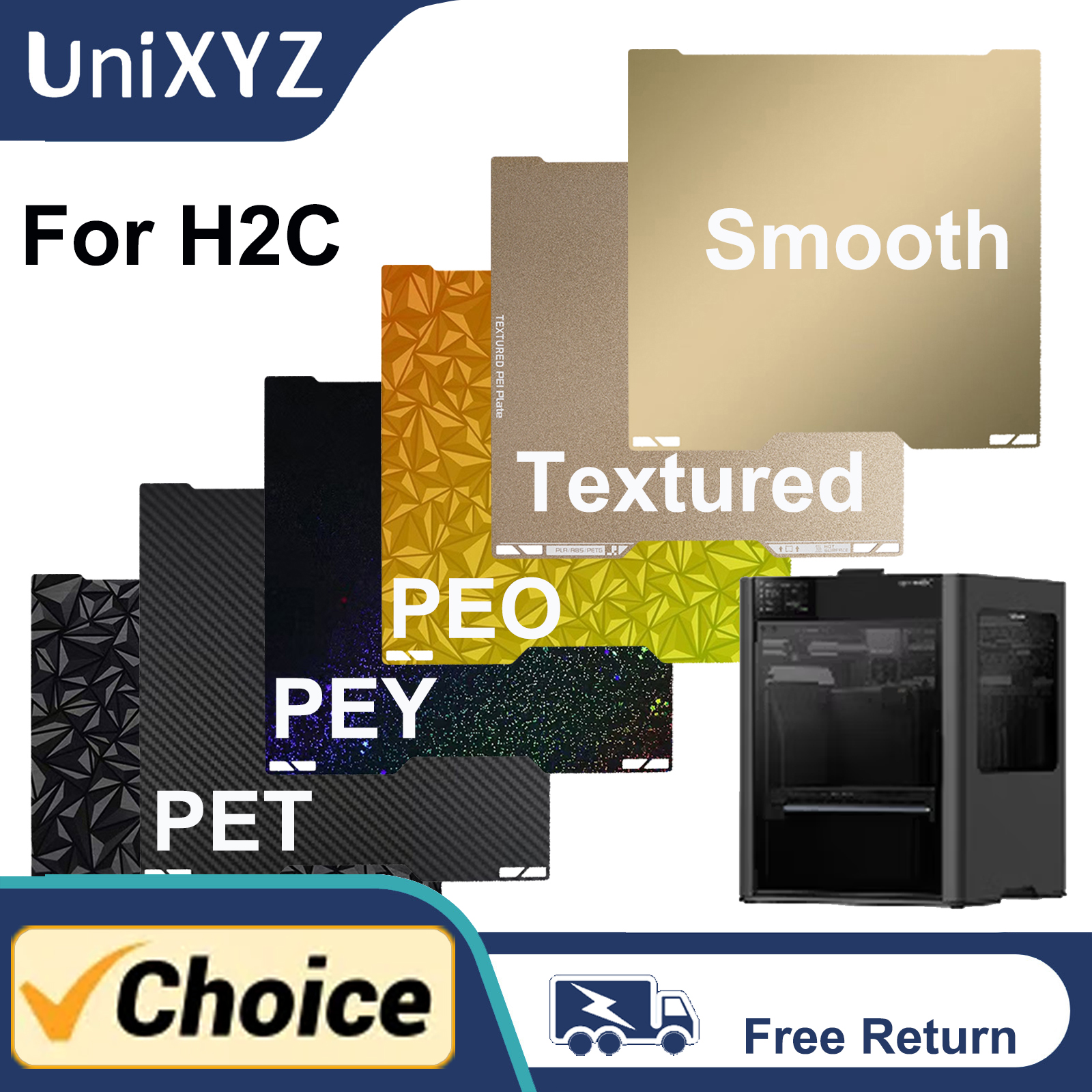 3D Effect H2C Plate PEO PET PE - 3D Printing Qr Codes のレビューと価格