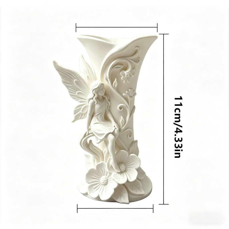 Angel Flower 3D Relief Vase El - 3D Printing Vase のレビューと価格