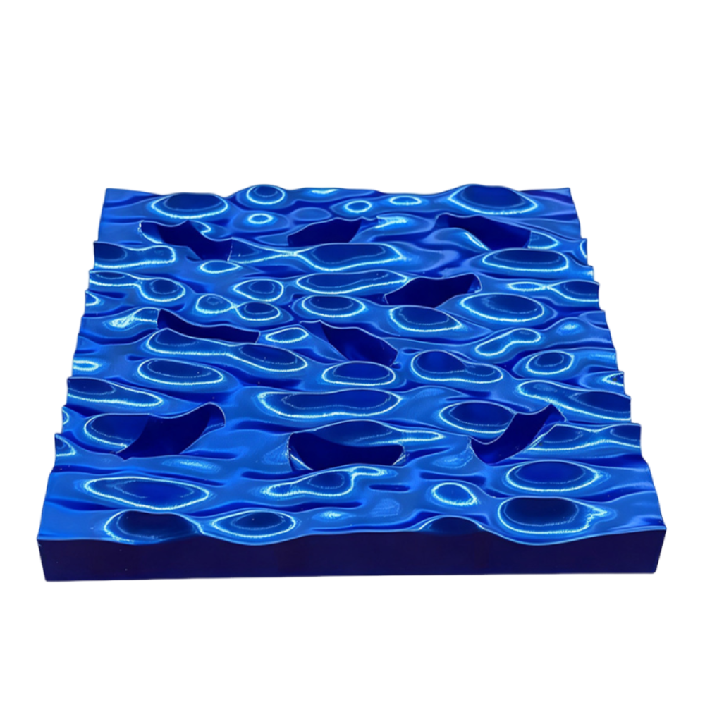 Sea Wave Ring Display Plates C - 3D Printing Ring Holder のレビューと価格