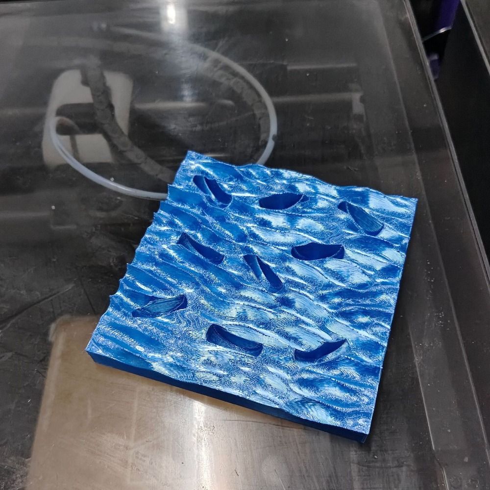 Sea Wave Ring Display Plates C - 3D Printing Ring Holder のレビューと価格