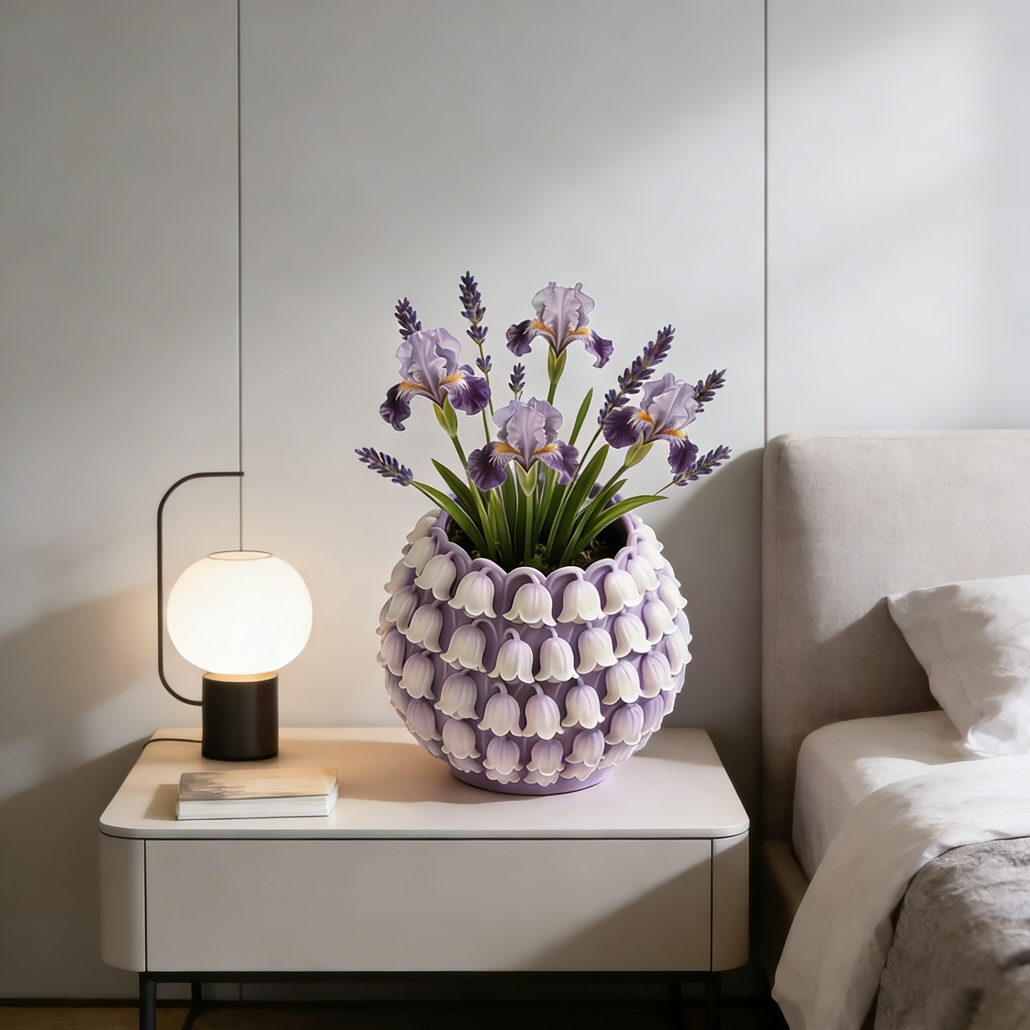 3D Textured Flower Pot Silicon - 3D Printing Vase のレビューと価格