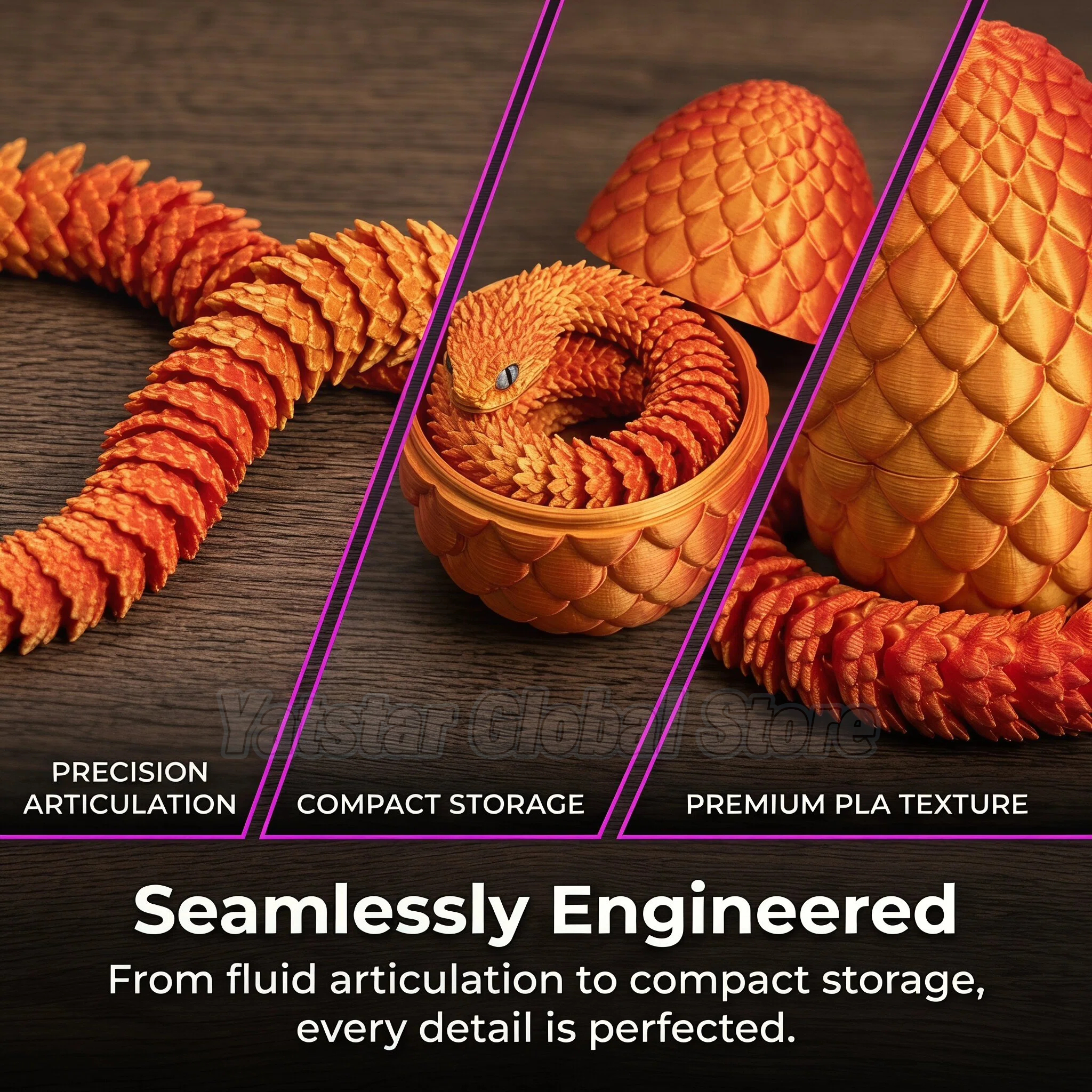 3D Printed Snake Egg Toy Creat - 3D Printing Gundam のレビューと価格
