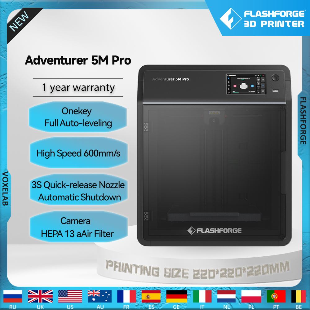 Flashforge Adventurer 5M Pro 3 - 3D Printing Files のレビューと価格